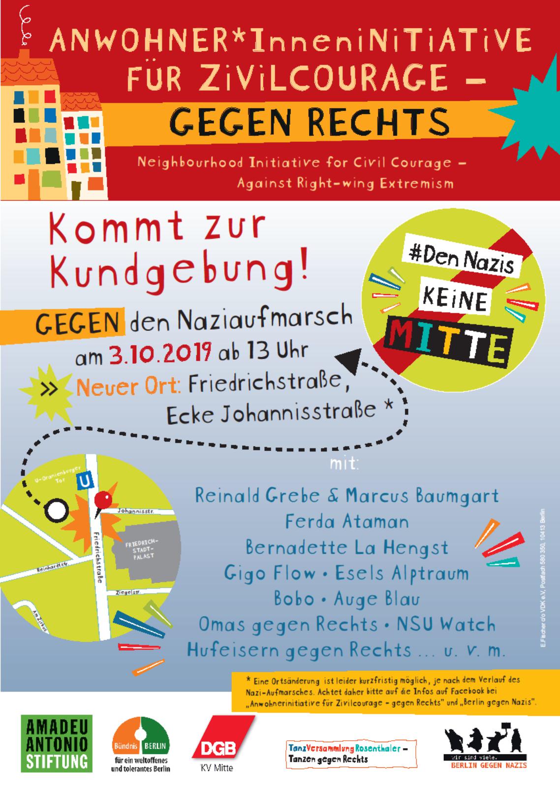 Plakat zur Veranstaltung