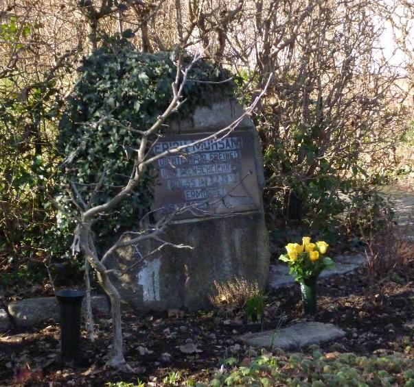 Ein Foto der Gedenkstätte für Erich Mühsam