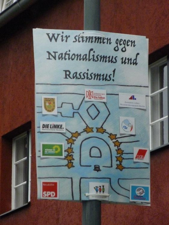 hängendes Plakat