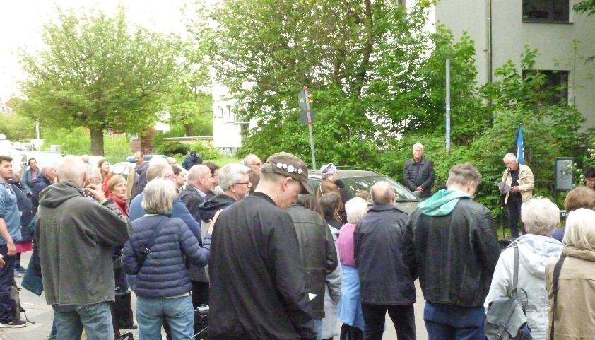 Foto: Zuschauerblick w&auml;hrend der Ansprache