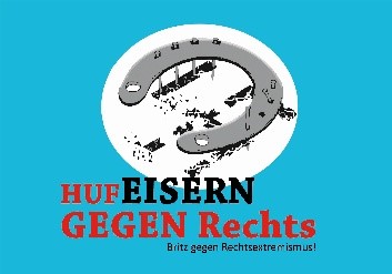 Logo von Hufeisern gegen Rechts